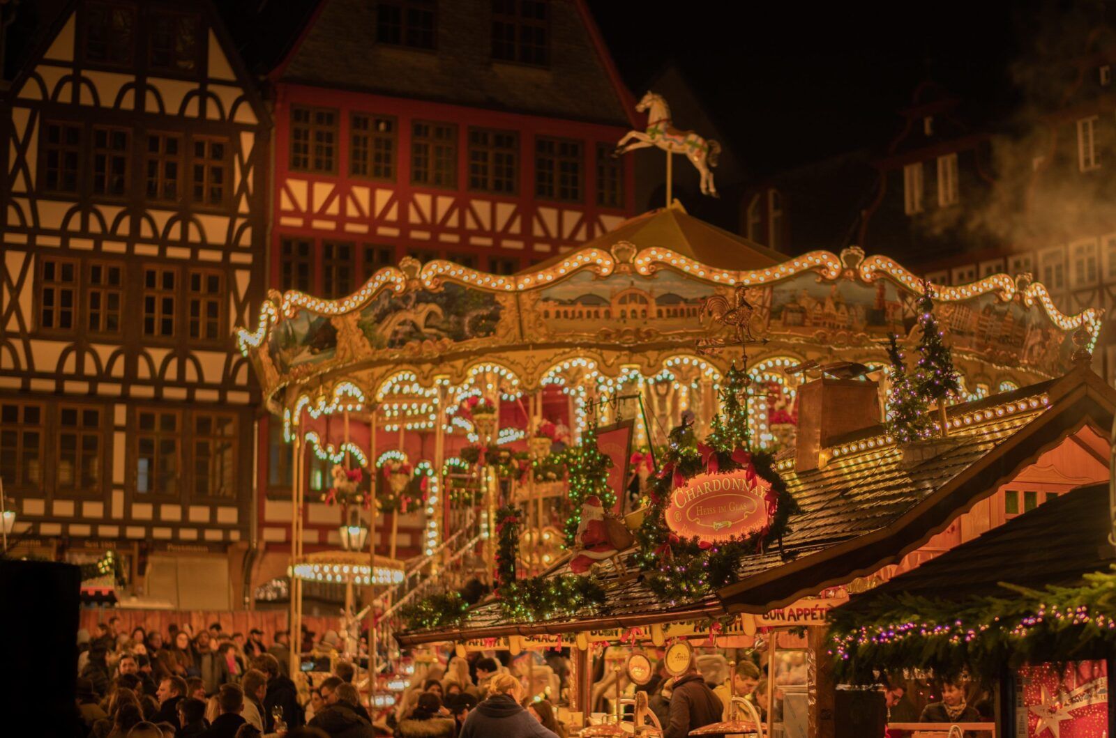 Mercadillo navideño en Alemania en autocaravana