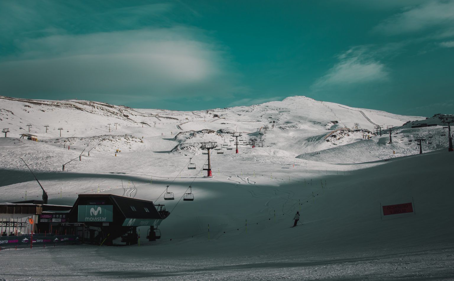 esquiar en sierra nevada en autocaravana